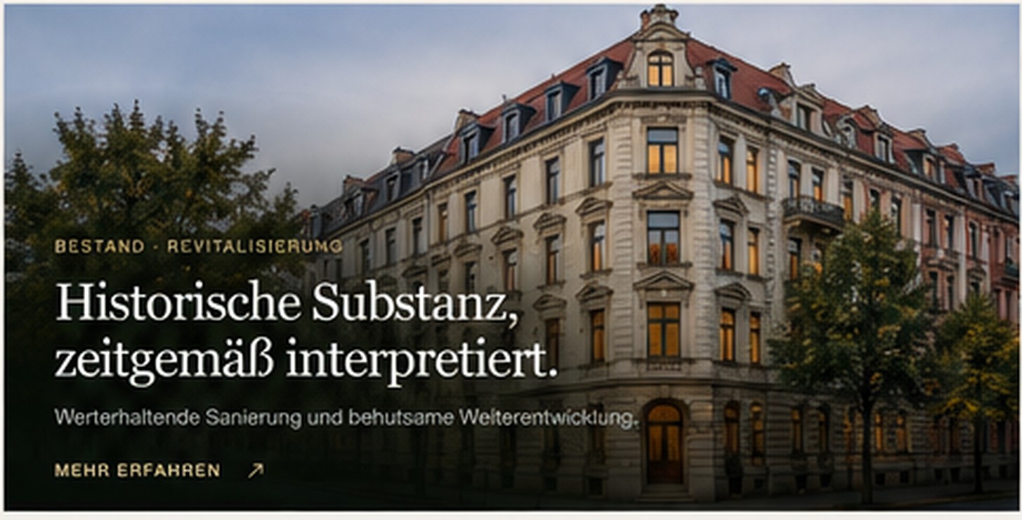 Historische Wohnimmobilie als Beispiel für Revitalisierung